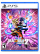 PlayStation 5 game case for 'Dragon Ball Xenoverse 2' with characters on a vibrant background.