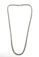 David Yurman .925 Sterling Silver 5MM Round Box Link Chain Necklace