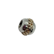 Pandora .925 Sterling Silver/14K Gold Saturn Flower Charm