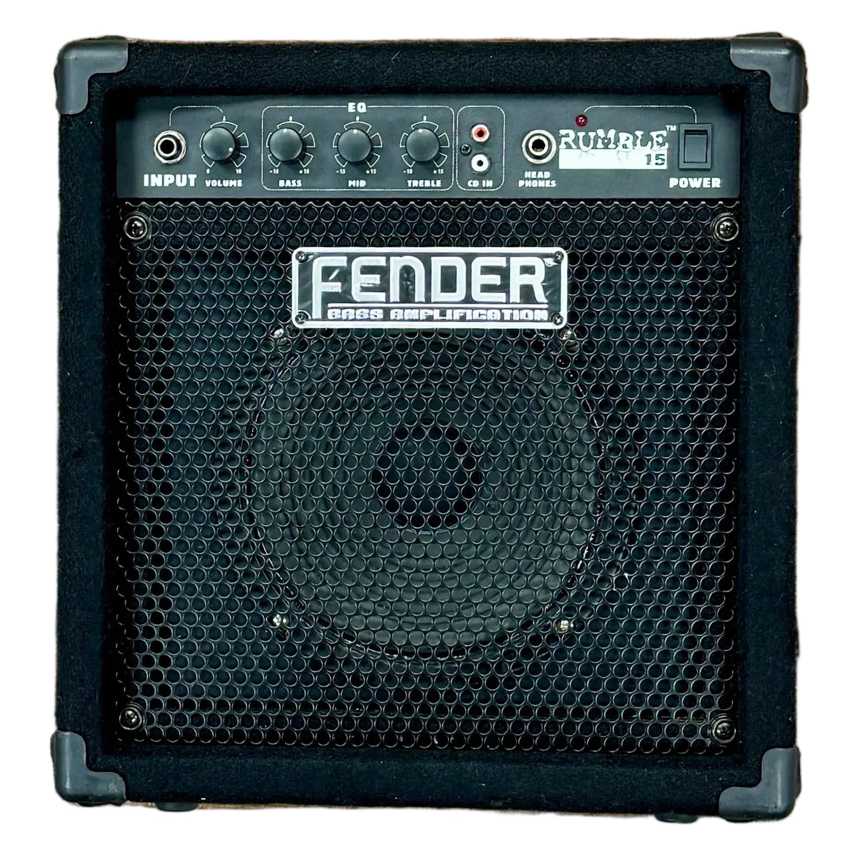 Fender ベースアンプ Rumble 15 FENDER BASS AMPLIFICATION RUMBLE 15 Bass Guitar Combo Amplifier