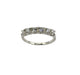 .925 Sterling Silver 1/2CTW Lab Created Diamond 6 Inline Band