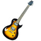 PEAVEY SC-1 Electric Guitar Electric guitar with a sunburst finish on a white background