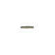 Gold ring with embedded diamonds on a white background