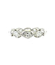 14K White Gold 3CTW Lab Created East West Marquise Diamond Bezel Eternity Band