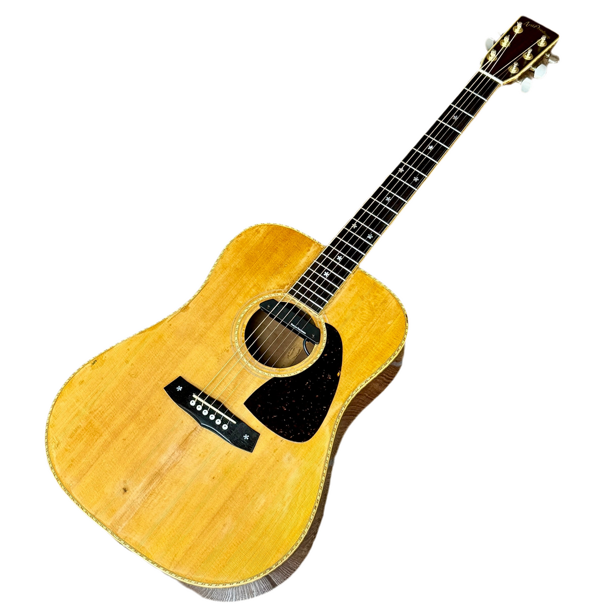 Aria Dreadnought AW-30 Acoustic Guitar w/ Hard Case