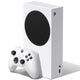Microsoft Xbox Series S Digital Console White gaming console and controller on a white background