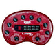 Line 6 POD 2.0 Guitar Amp Modeler & Multi-Effects Processor Red Line 6 Pod guitar effects processor on a wooden surface