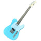 Fender Squier Sonic Telecaster Electric Guitar Electric guitar with a light blue body on a white background