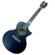 Schecter REGULO CARO-7 7-String Acoustic-Electric Guitar - Satin Black