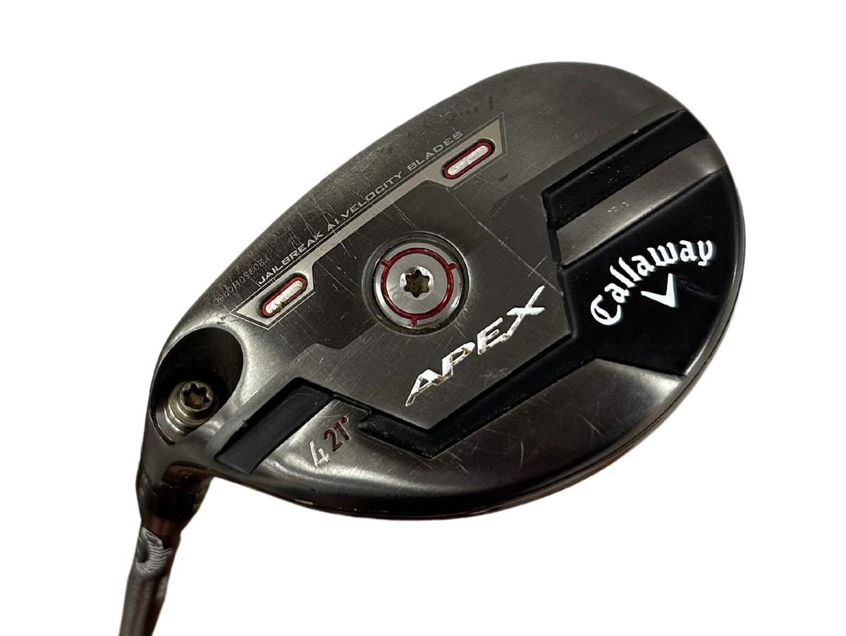 Callaway APEX 21 Hybrid DEMO RH 4H outlet 21* Recoil Dart 75H Graphite Shaft Right Hand