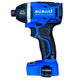 KOBALT 24V MAX 1/4" Brushless Cordless Impact Driver w/ 2 Batteries & Charger (KID 324B-03) Kobalt cordless drill on a wooden surface