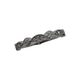 .925 Sterling Silver Milgrain Scalloped CZ Band