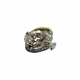 18K Yellow Gold/Platinum 10.5CTW Lab Created & Natural Diamond East West Oval Bypass Ring