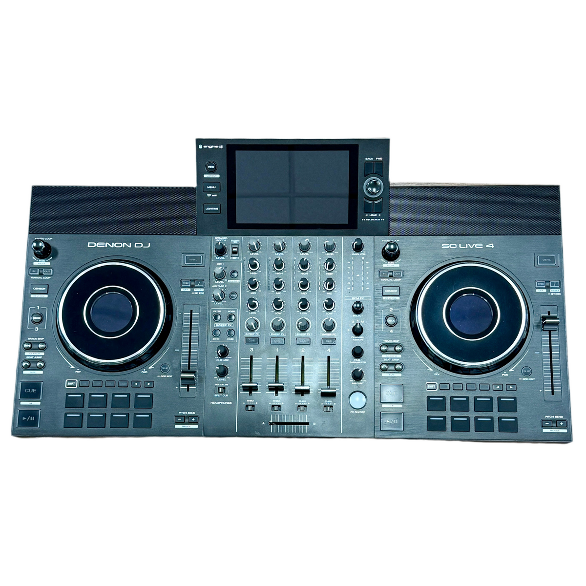 DENON DJ SC LIVE 4 Standalone DJ Controller System w/ Case