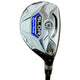 TaylorMade SLDR 4 Hybrid RH Golf Club w/ Headcover TaylorMade SLDR golf club head on a wooden background