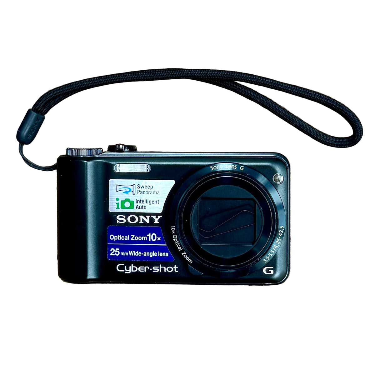 Sony Cyber-Shot DSC-H55 14.1MP Digital Camera w/ Case - Black