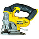 DeWalt 20V MAX Cordless Variable Speed Jig Saw (DCS331) DeWalt jigsaw on a white background