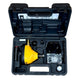BOSTITCH Pneumatic Impact Palm Nailer w/ Hard Case (PN100) Yellow tool in a black case on a white background