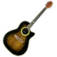 Kaman Applause AE-36 Acoustic-Electric Guitar Acoustic guitar with a tortoiseshell finish on a white background