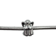 Pandora .925 Sterling Silver "Angel of Hope" Charm Silver smiling happy angel charm on a white background