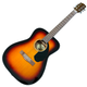 Fender CC-60S Concert Acoustic Guitar - 3-Color Sunburst