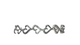 .925 Sterling Silver Diamond Cutout Heart Link Bracelet