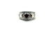 14k White Gold 2ctw Chocolate, Champagne and White Diamond Ring