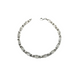 .925 Sterling Silver .25CTW Diamond Cutout Bracelet