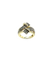 Le Vian Chocolatier 14K Yellow Gold 1CTW Chocolate & Vanilla Diamond Bypass Ring