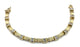 10K Yellow Gold 1CTW Diamond Ribbed Bracelet
