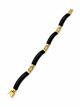 14k Black Onyx Bracelet