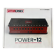 Gator Cases GTR-PWR-12 Pedalboard Power Supply, 12 Outputs - 2300Ma Gator Cases Power-12 power supply for effects pedals packaging on a white background