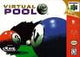 Box art of a video game with a pool table and cue on the cover