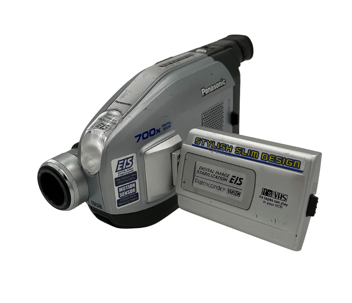 Panasonic PV-L353D VHS-C Camcorder – 700x Digital Zoom, Charger & Batt