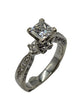 18k White Gold 1.51ctw Engagement Ring