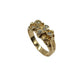 14K Yellow Gold 1/4CTW Diamond Nugget Ring