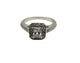 14K White Gold 1CTW Diamond Halo Ring