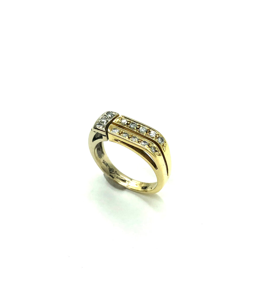 1/3 Ctw Diamond 2 Tone Ring - Dick's Pawn Superstore