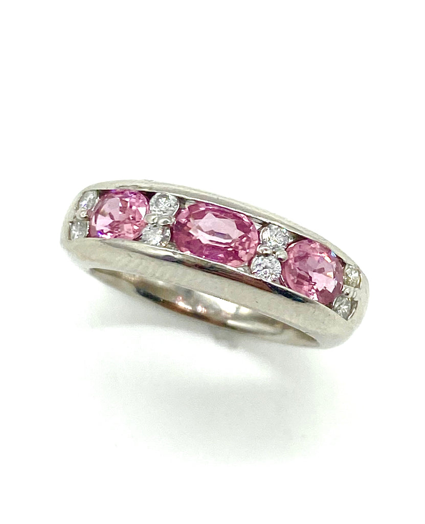 Pink Sapphire and Diamond Ring - Dick's Pawn Superstore