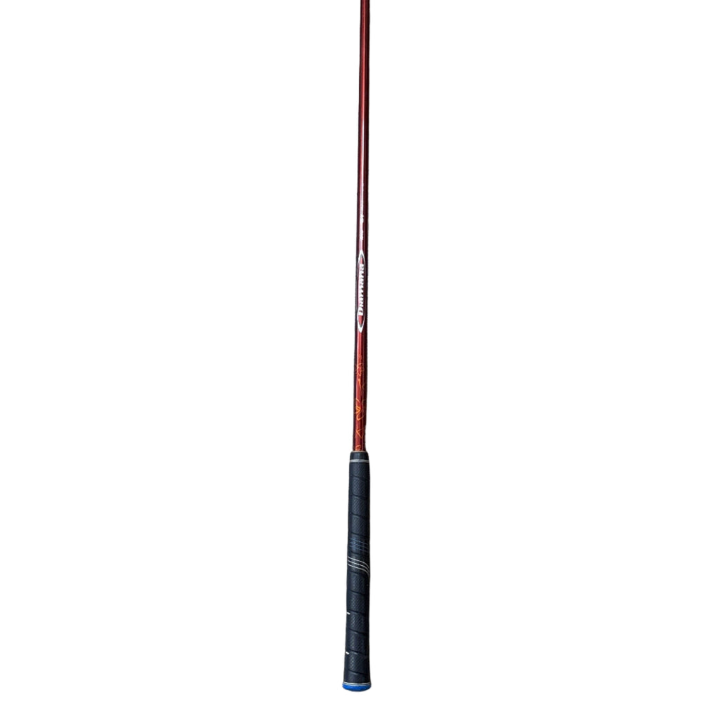 Titleist 910D2 10.5-Degree Driver RH Golf Club Fishing rod with red and black design on a white background
