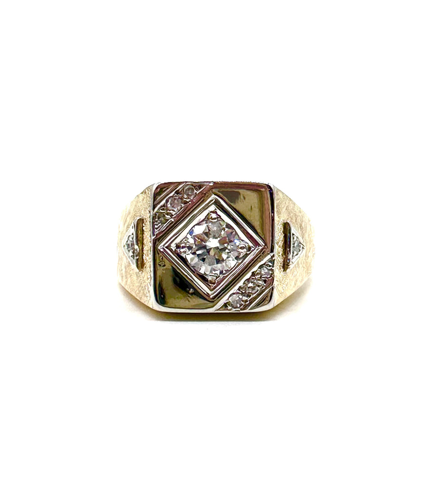 Men’s One Carat Diamond Ring