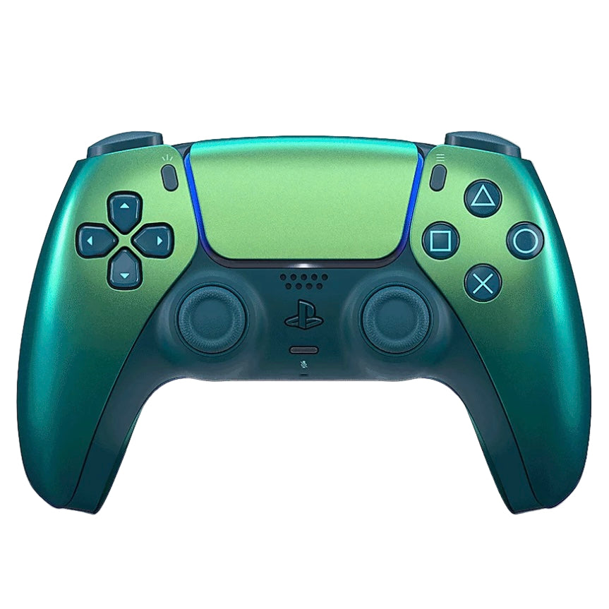 Sony PlayStation 5 DualSense Wireless Controller - Chroma Teal Green gaming controller on a white background