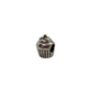 Pandora .925 Sterling Silver/14K Gold Cupcake Charm
