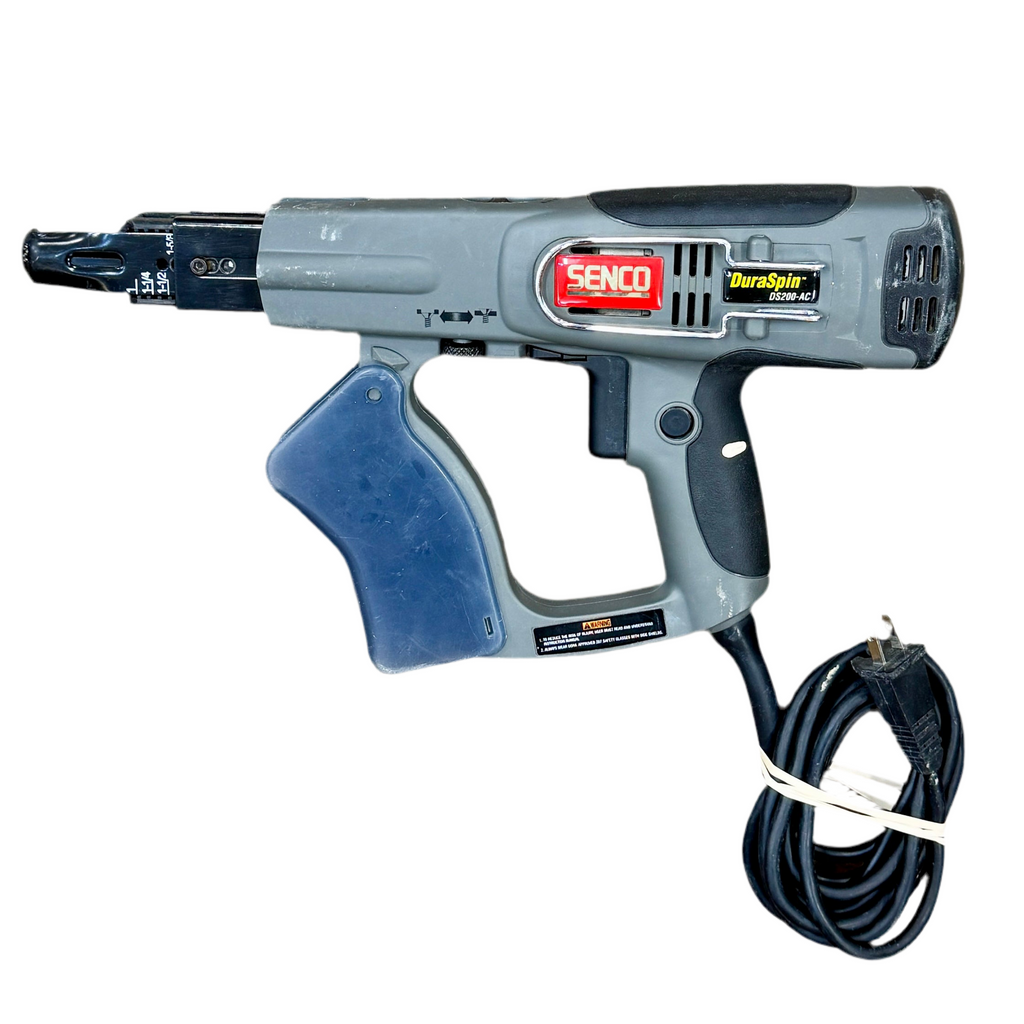 SENCO DuraSpin 4.3-Amp Corded Collated Screw Driver w/ Hard Case (DS200-AC) Senco power tool on a white background