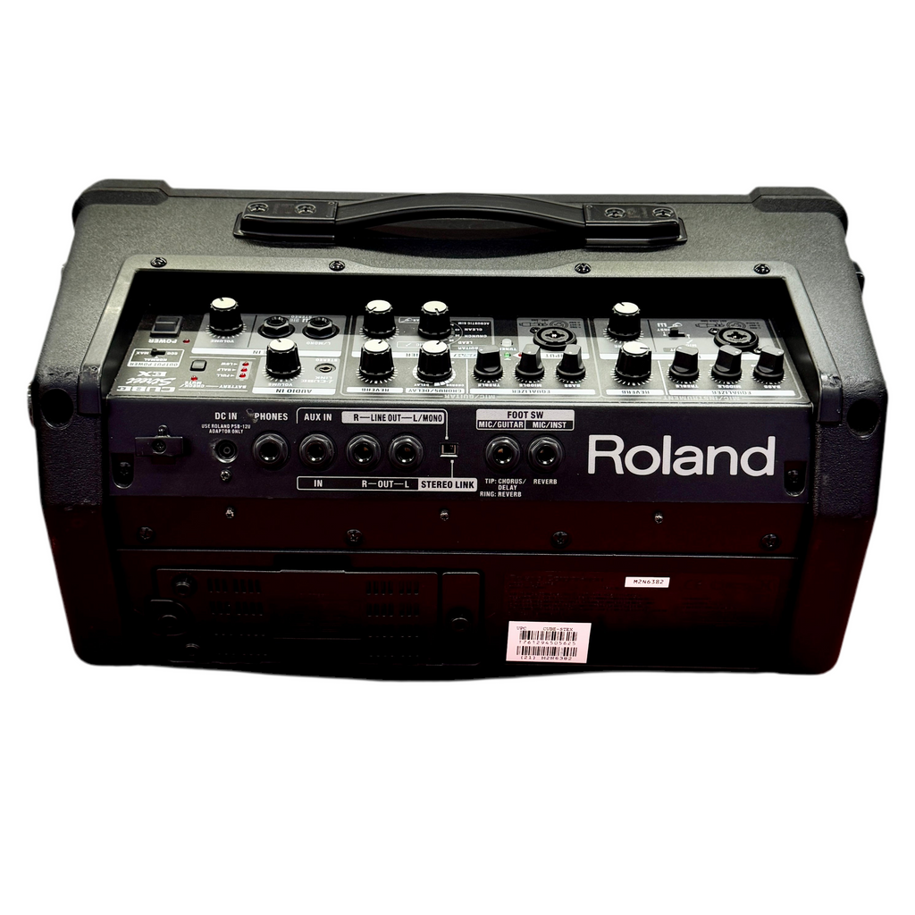 Roland CUBE Street EX Battery-Powered Stereo Amplifier w/ Charger back