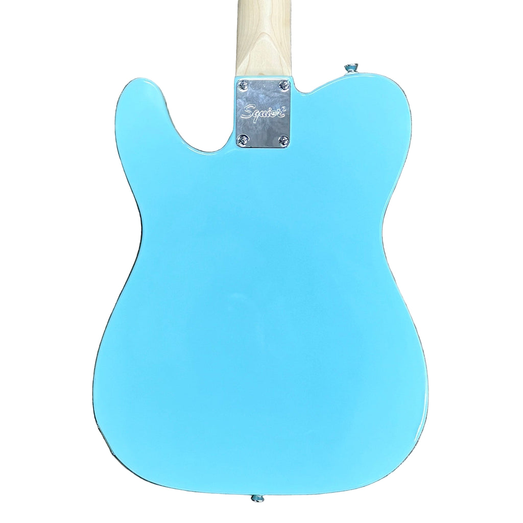 Fender Squier Sonic Telecaster Electric Guitar Light blue electric guitar body on a white background