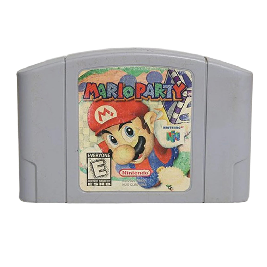 Nintendo Mario Party game cartridge on a white background