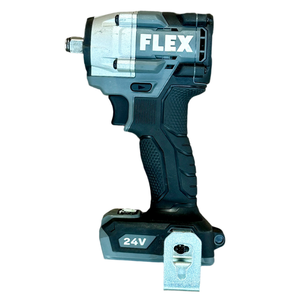 FLEX 24V 1/2" 450 Ft-Lbs Torque Compact Impact Wrench w/ Battery & Charger (FX1431)