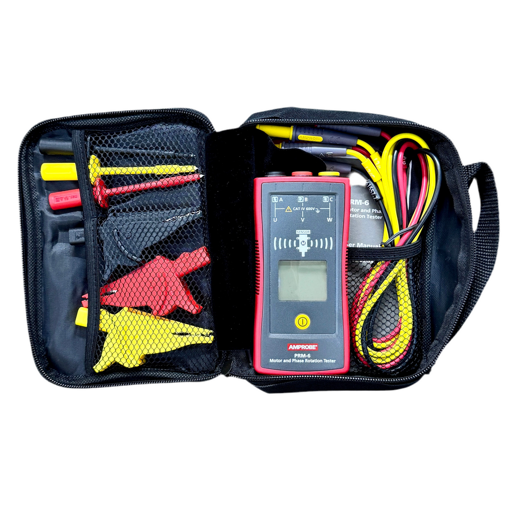 Amprobe PRM-6 Phase Sequence and Motor Rotation Tester
