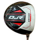 Wilson DJR Junior Driver RH Golf Club Golf driver head with 'Dri' branding on a white background